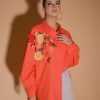 Floral Applique Shirt