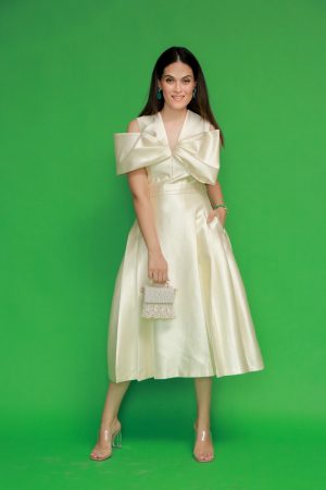 Asymmetric Midi Dress