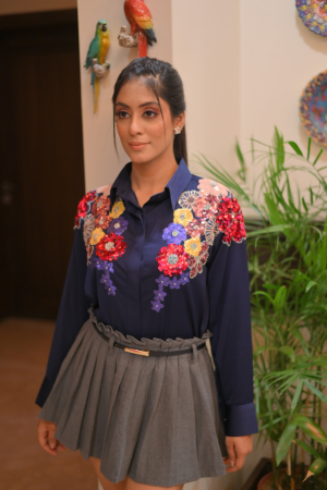 'Burst Of Sequins' Shirt