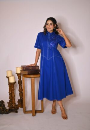 FIit And Flare Midi Dress