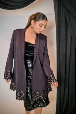 "The Smoky Amethyst" Blazer
